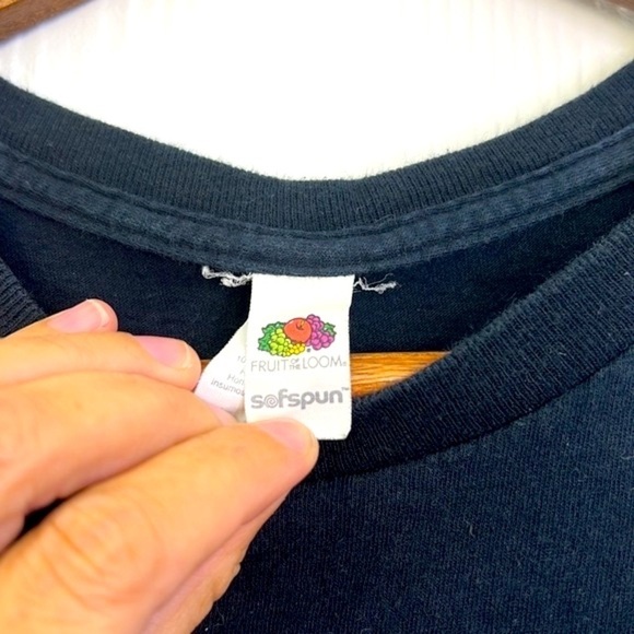 Fruit Of The Loom - PAC Man Black Game Over Graphic Short Sleeve T Shirt Size M - Picture 7 of 9